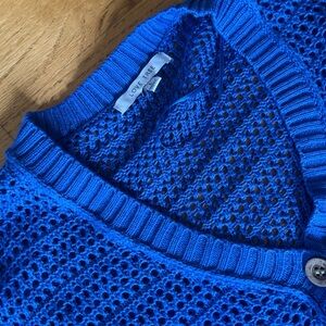 Love Tree Vibrant Blue Men's Cardigan